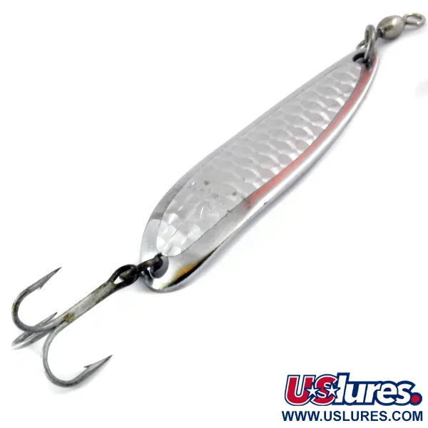 Luhr Jensen Krocodile DIE #5, нікель/голограма, 23 г, блесна коливалка (колебалка) #3872