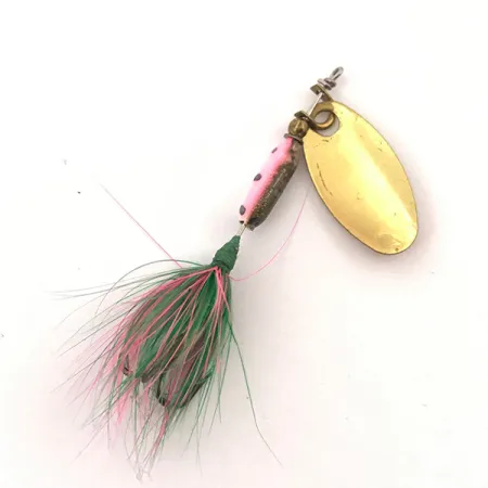 Yakima Bait Worden’s Original Rooster Tail, райдужна форель, 1,77 г, блешня оберталка (вертушка) #3876