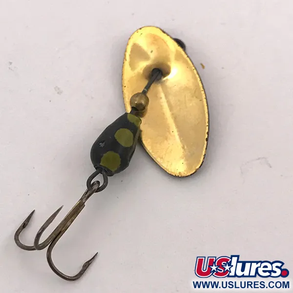  Panther Martin, чорний/золото, 2 г, блешня оберталка (вертушка) #3877