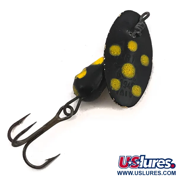  Panther Martin, чорний/золото, 2 г, блешня оберталка (вертушка) #3877