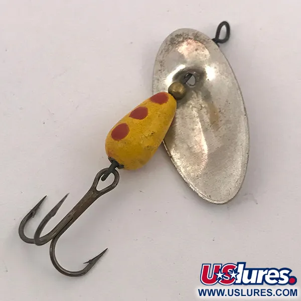  Panther Martin 4, нікель/жовтий, 4 г, блешня оберталка (вертушка) #3882