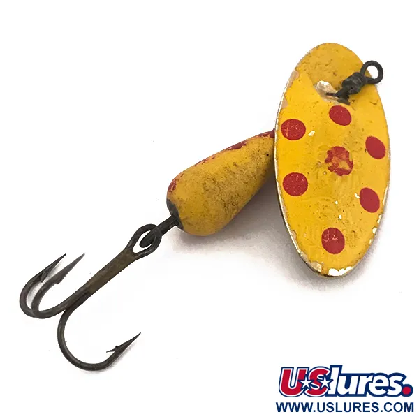  Panther Martin 6, жовтий/червоний, 6 г, блешня оберталка (вертушка) #3887