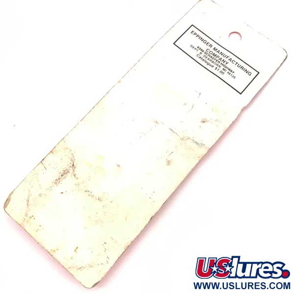 Eppinger Dardevle Skeeter, червоний/білий, 1 г, блесна коливалка (колебалка) #3912