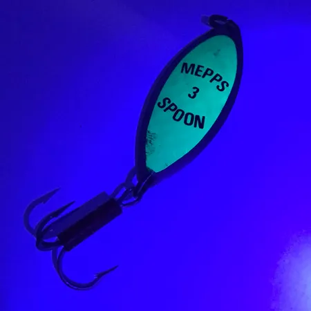 Mepps Spoon 3, нікель/зелений, 13 г, блесна коливалка (колебалка) #3921