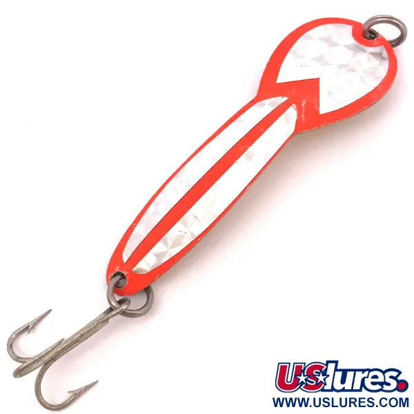 Glen Evans Loco 4 UV (світиться в ультрафіолеті), латунь/червоний UV - світиться в ультрафіолеті, 23 г, блесна коливалка (колебалка) #3922