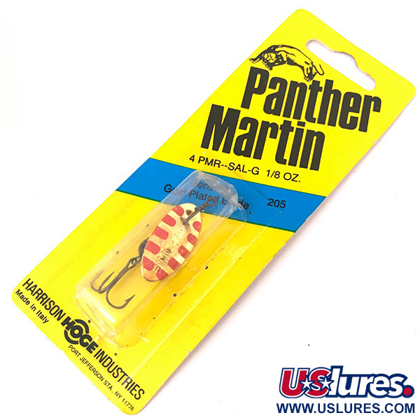  Panther Martin 4, золото/червоний, 4 г, блешня оберталка (вертушка) #3928