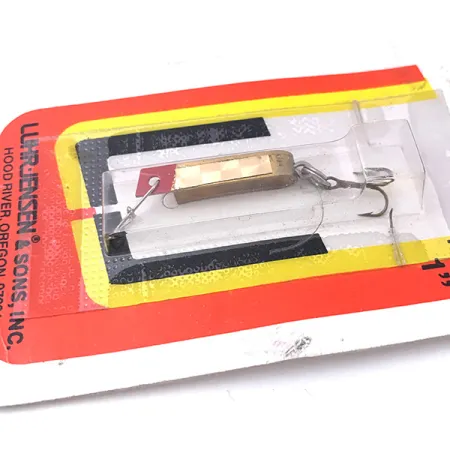 Luhr Jensen Super-Duper 500, золото/червоний, 1,4 г, блесна коливалка (колебалка) #3932