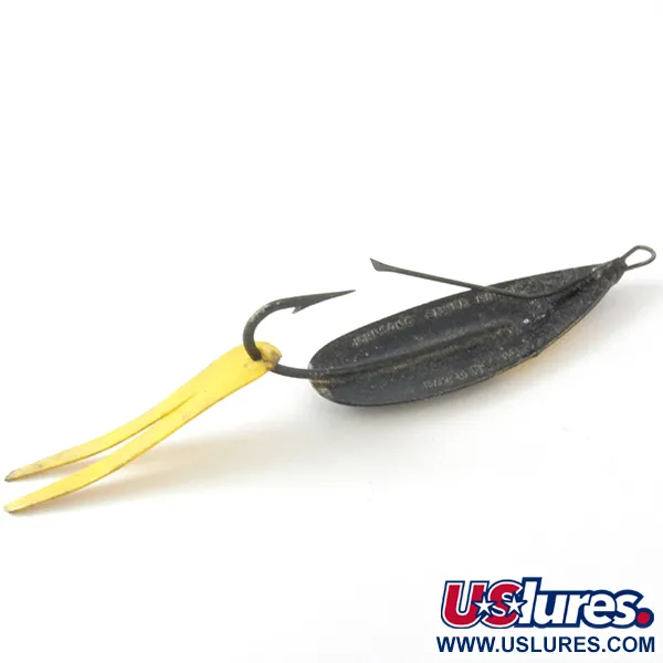  Незачіпляйка Johnson Silver Minnow, чорний/золото, 9 г, блесна коливалка (колебалка) #3953