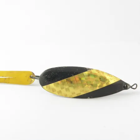 Незачіпляйка Johnson Silver Minnow, чорний/золото, 9 г, блесна коливалка (колебалка) #3953