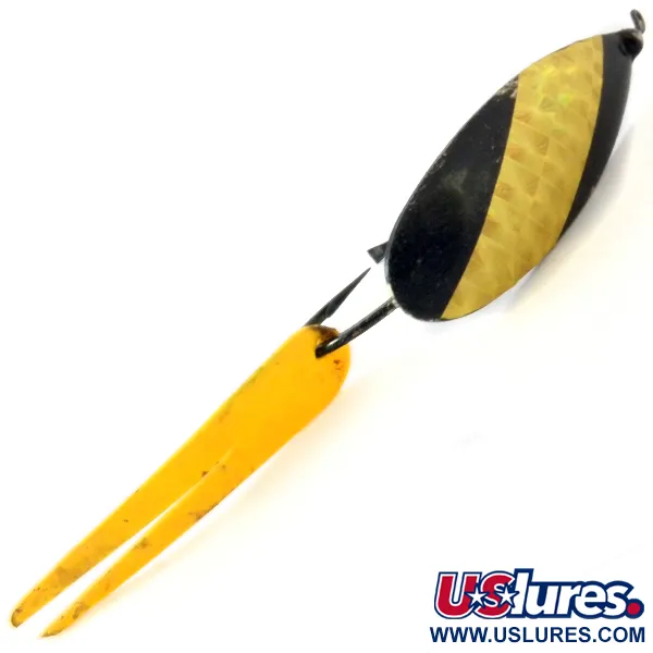  Незачіпляйка Johnson Silver Minnow, чорний/золото, 9 г, блесна коливалка (колебалка) #3953