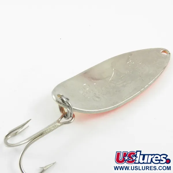 Seneca Little Cleo (Hula Girl), жовтий/помаранчевий/нікель, 14 г, блесна коливалка (колебалка) #3956