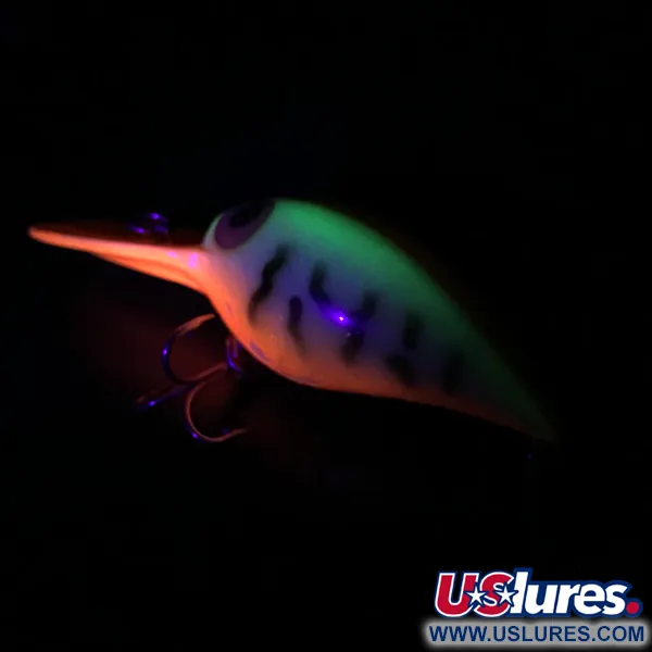 Storm Wiggle Wart UV (світиться в ультрафіолеті), помаранчевий Tiger UV Glow, 12 г, воблер #3964