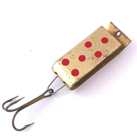 Jake's Lures Lil Jake, золото/червоний, 9 г, блесна коливалка (колебалка) #3969