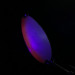 Seneca Little Cleo (Hula Girl, UV - світиться в ультрафіолеті), перламутровий білий/нікель/помаранчева смужка UV - світиться в ультрафіолеті, 14 г, блесна коливалка (колебалка) #3970