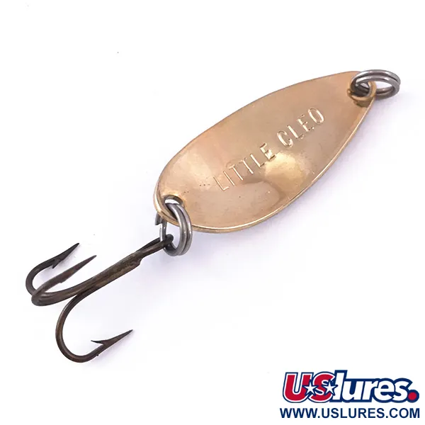 Seneca Little Cleo, золото/білий, 4 г, блесна коливалка (колебалка) #3971