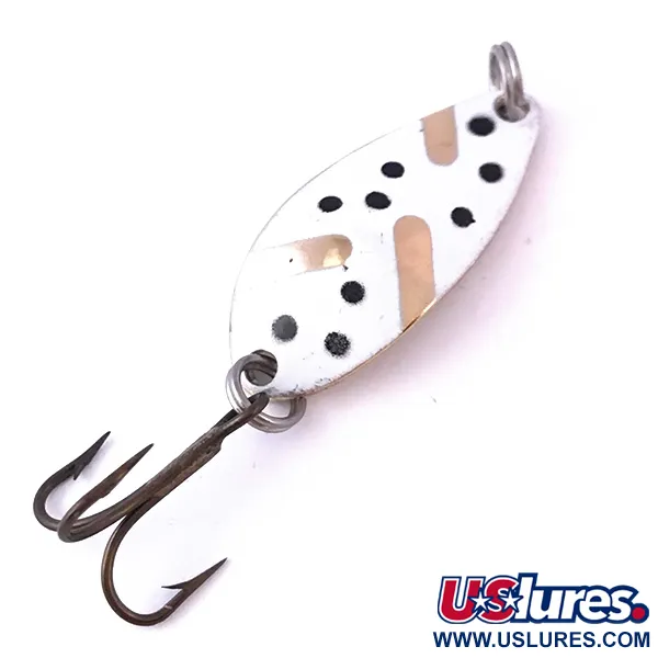 Seneca Little Cleo, золото/білий, 4 г, блесна коливалка (колебалка) #3971