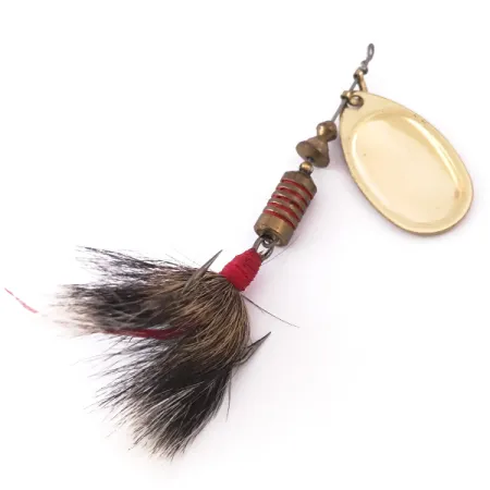 Mepps Aglia 3 dressed (з хвосту білки), латунь, 7,3 г, блешня оберталка (вертушка) #3979