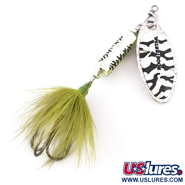 Yakima Bait Worden’s Original Rooster Tail, срібло, 3,54 г, блешня оберталка (вертушка) #3987