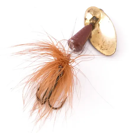 Yakima Bait Vibric Rooster Tail, золото/коричневий, 7 г, блешня оберталка (вертушка) #3990