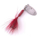 Yakima Bait Worden’s Original Rooster Tail 0, нікель/червоний, 1,77 г, блешня оберталка (вертушка) #3991