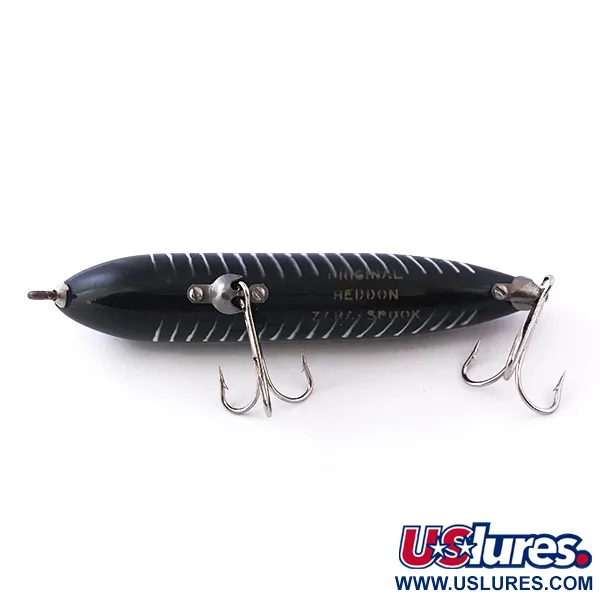  Heddon Zara Spook, чорний/білий, 21 г, воблер #3994