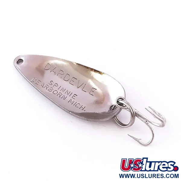 Eppinger Dardevle Spinnie, карбований нікель, 9 г, блесна коливалка (колебалка) #3999