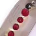 AL&W Tackle  AL&W Toronto Jeweled Watertek, нікель/червоний, 28 г, блесна коливалка (колебалка) #4002
