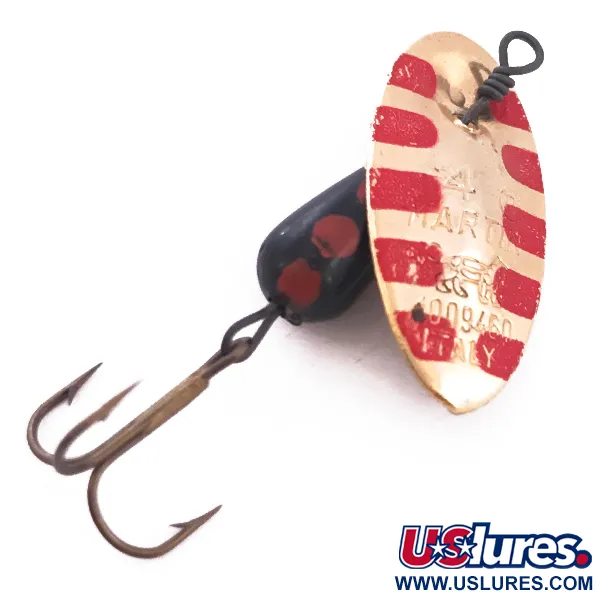  Panther Martin 4, золото/червоний, 4 г, блешня оберталка (вертушка) #4022