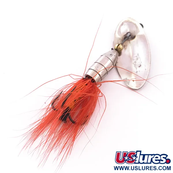  Panther Martin Zavorra con Mosca 6, срібло, 6 г, блешня оберталка (вертушка) #4028