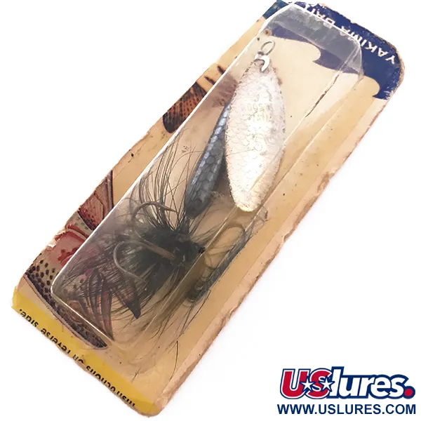 Yakima Bait Worden’s Original Rooster Tail 5, срібло, 12 г, блешня оберталка (вертушка) #4036