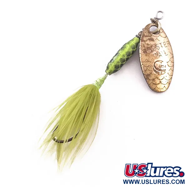 Yakima Bait Worden’s Original Rooster Tail, латунь, 1,77 г, блешня оберталка (вертушка) #4040