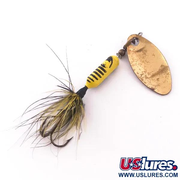 Yakima Bait Worden’s Original Rooster Tail, латунь, 2,6 г, блешня оберталка (вертушка) #4043