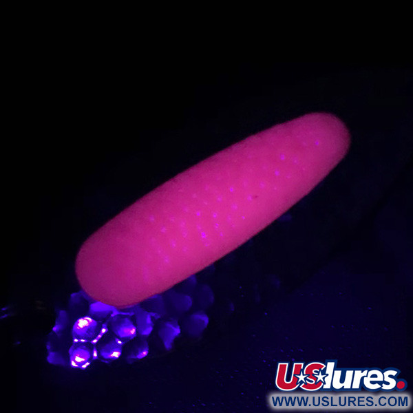  Blue Fox Pixee UV (світиться в ультрафіолеті), нікель/рожевий, 24 г, блесна коливалка (колебалка) #4065