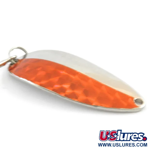 Seneca Little Cleo (Hula Girl), нікель/червоний, 14 г, блесна коливалка (колебалка) #4077