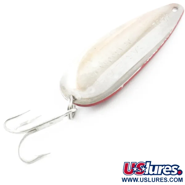 Eppinger Dardevle Dardevlet, червоний/білий/нікель, 21 г, блесна коливалка (колебалка) #4080