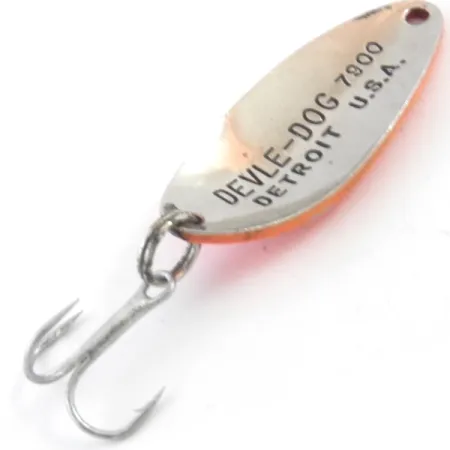 Eppinger Dardevle Devle-Dog 7900, червоний/нікель, 7 г, блесна коливалка (колебалка) #4081