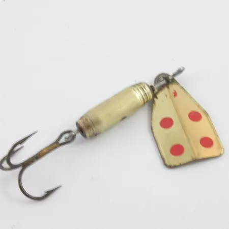 Jake's Lures Jake's Stream-a-Lure, латунь/червоний, 4,5 г, блешня оберталка (вертушка) #4082