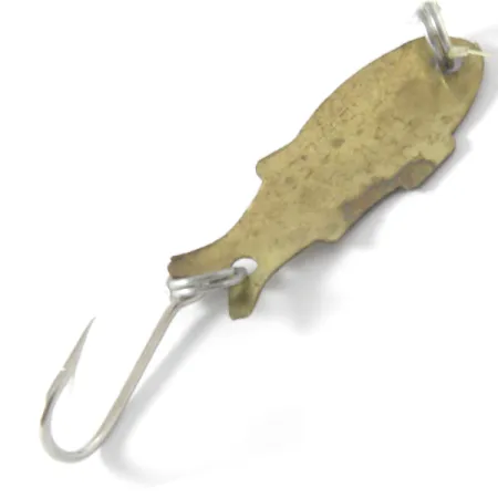 Shoff's Triple Teazer, Карбована латунь, 1,1 г, блесна коливалка (колебалка) #4099