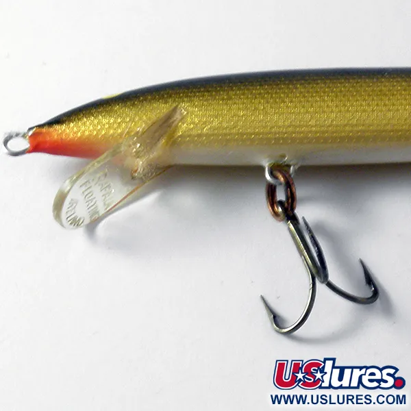 Rapala Original Floater, золото, 7 г, воблер #4101