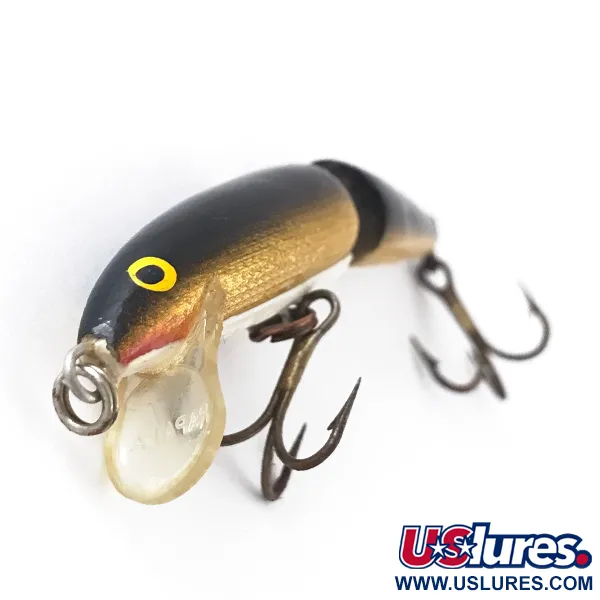 Rapala Jointed J-7, золото, 4 г, воблер #4121