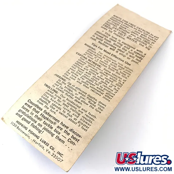 Hopkins s1, пількер