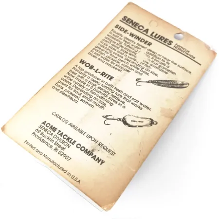 Seneca Little Cleo (Hula Girl, UV - світиться в ультрафіолеті), жовтий/червоний/нікель, 14 г, блесна коливалка (колебалка) #4127