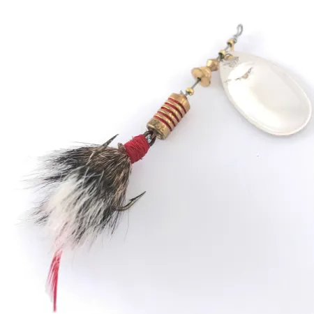 Mepps Aglia 3 dressed (з хвосту білки), срібло, 7,3 г, блешня оберталка (вертушка) #4146