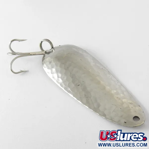 Nebco FlashBait 166, карбований нікель, 14 г, блесна коливалка (колебалка) #4156