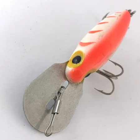 Storm Hot'N Tot Thin Fin UV (світиться в ультрафіолеті), білий/червоний UV- світиться в ультрафіолеті, 12 г, воблер #4163