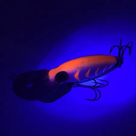 Storm Hot'N Tot Thin Fin UV (світиться в ультрафіолеті), білий/червоний UV- світиться в ультрафіолеті, 12 г, воблер #4163