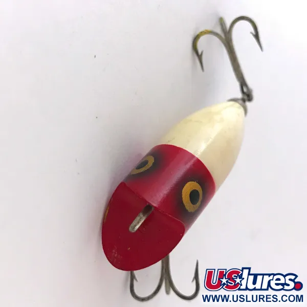  Heddon Tiny Lucky 13, червоний/білий, 5,5 г, воблер #4167