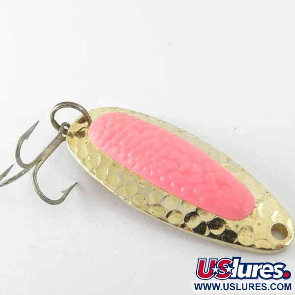 Blue Fox Pixee UV (світиться в ультрафіолеті), золото/малиновий, 14 г, блесна коливалка (колебалка) #4178