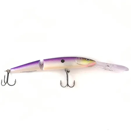 Rapala Jointed Deep Husky Jerk 12​, фіолетовий, 14 г, воблер #4189