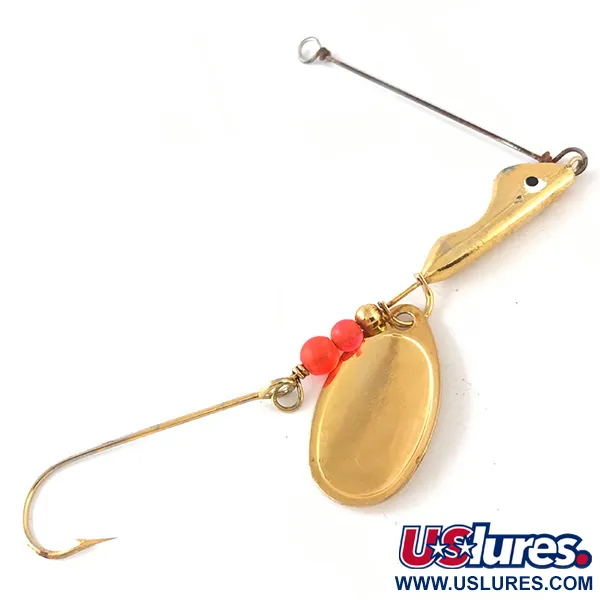  Erie Dearie Walleye Killer, золото, 12 г, блешня оберталка (вертушка) #4197